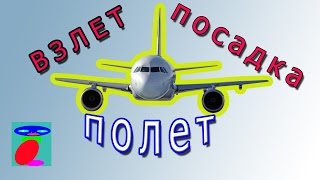 Взлет самолета. Посадка самолета.