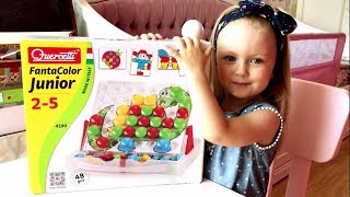 Весёлая МОЗАИКА Quercetti FantaColor Развивающая детская игрушка