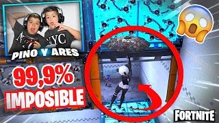 PARKOUR 99.9% IMPOSIBLE EN FORTNITE!!! #1 PINO & ARES