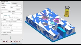 Siemens NX10-CAM Study #04 & CAM Operation-Siemens NX10 - Boundary Box, Cavity Mill