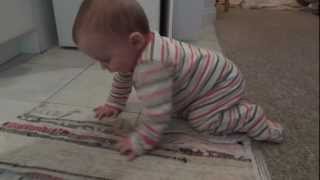 OUR BABY 7 MONTHS CRAWLING EVERYWHERE!