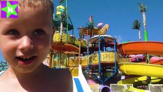 ★ Турция День #3 Идём в Аквапарк Long Beach Resort . Катаемся с горок
