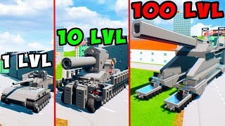 ЭВОЛЮЦИЯ ПУШКИ ДОРА В BRICK RIGS! ИСТОРИЯ ДОРЫ! ДОРА 2 В БРИК РИГС! Дора Мультики Про Танки!