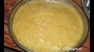 Bánh bò đường thốt nốt Campuchia || Natha Food