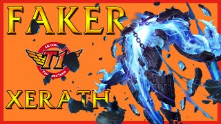 SKT T1 Faker - Xerath Mid vs Corki - Korean Challenger Ranked League of Legends 2014