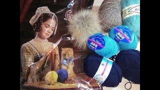 Покупки пряжи BBB, ALIZE ANGORA special, Шотландский Твид.Также МОИ ШАПКИ