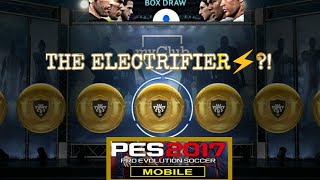 PES 2017 MOBILE PACK OPENING|THE ELECTRIFIER?!