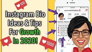 Instagram Bio Tricks and Tips For Business [2019]