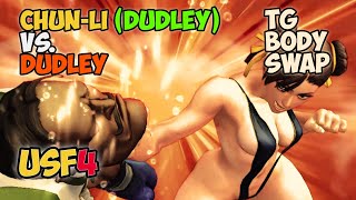 Ultra Street Fighter IV [PC] Body swap Chun-Li to Dudley VS. Real Dudley | TG Body