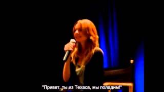Кэтрин Боэчер о встрече с Дженсеном [rus subs]