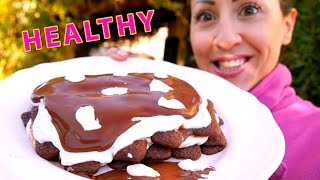 TORTA KINDER PINGUì Velocissima con POCHE CALORIE!!! | Carlitadolce Cucina - Healthy Chocolate Cake