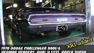 1970 Dodge Challenger Exhaust Sound ,Loud rev