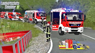 LS17 - FEUERWEHR EINSATZ - Elektro Auto Brand löst Großeinsatz aus
