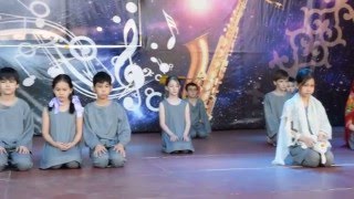 С днем Победы! танец "Дети войны" г.Алма-Ата,  7мая 2016г, школа № 189, 5"А"