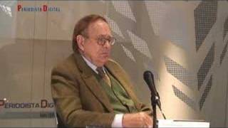 Ramón Tamames, autor de 'Ni Mussolini ni Franco'. 21-02-2008