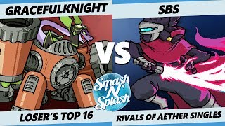 SNS5 ROA - GracefulKnight (Elliana) Vs. PEPIS | SBS (Clairen) Rivals of Aether Loser's Top 16