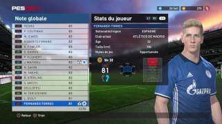 PES 2017 MyClub : Barcelona and Liverpool Legends
