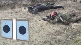 SKS in TAPCO & Z-15 16-inch Barrel + VisionKing RifleScope. Shoots & Results