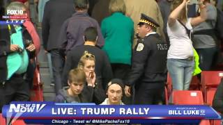 FULL: #TrumpChicago Canceled - Protesters and Supporters Clash - FNN