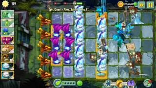 Plants Vs Zombies 2 - Epic Quest - Aloe, Salut! - Step 5