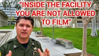 ORANGE COUNTY JAIL / SHERIFF - CAPTAIN STICHTER - OFFICER ESPINOZA 1ST AMENDMENT AUDIT