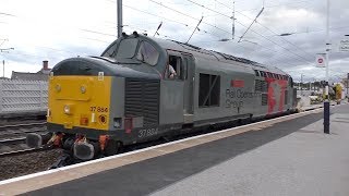 Class 37's, a 1960's product, and still in operation through Retford.