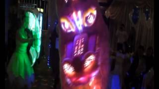 Дракон и девочка Световое шоу Dream Lights
