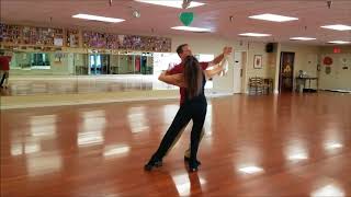 Oversway With Splash Ending to Outside Spin Waltz
