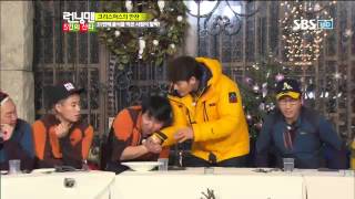 런닝맨 125회 다시보기 15번,5인의산타,정형돈,박상면,신동,류담,주비트레인