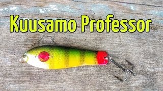 Колеблющаяся блесна Kuusamo Professor. Лучшая приманка на щуку