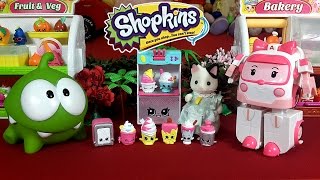 Мороженное для Ам Няма. Шопкинс 3 серия Ярмарка Вкусов Коллекция Мороженного + мультик с игрушками