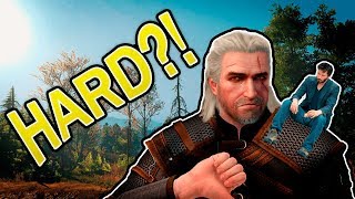 IS THIS GAME ACTUALLY HARD?! - Witcher 3 Enhanced Edition
