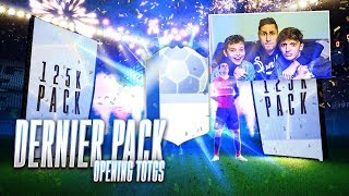 FIFA 18 - LE DERNIER PACK OPENING TOTGS AVEC MES FRERES - PACKS A 125K !!!