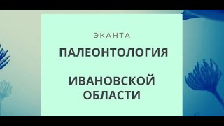 Палеонтология Ивановской области | Александр Ипатов