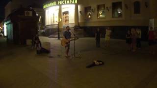 Казань.  Арбат #4  Гитара. Где живет моя...Посвящается Масе...