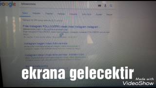 İnstagram takipçi hilesi programsız 2017 (%100 çalışır )