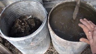 Первый помощник огородника, "коктейль Молотова"!!! Или как правильно использовать птичий помет!!!