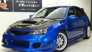 オートスポーツラビット　ＧＲＢインプレッサ　ＳＴi フルエアロ