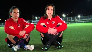 Jugadoras del Rayo Vallecano hablan de la situación del fútbol femenino