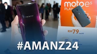 #Amanz24 - Pra-Daftar Unifi 30Mbps RM79, DuitNow, Oppo Find X