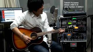 From Me To You The Beatles Past Masters 古澤剛 Gibson 1968 B-25 Takeshi Furusawa