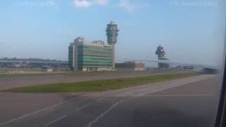 Cathay Pacific (Manchester to Hong Kong) Take-Off and Landing. HD