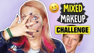 ♦ MIXED MAKEUP #CHALLENGE! ? ♦ Agnieszka Grzelak Beauty