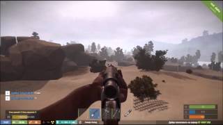 RUST тестирую помповый дробовик, охота на кабана.