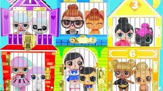 LOL Surprise Dolls + Lil Sisters Find Lost Pets Shop