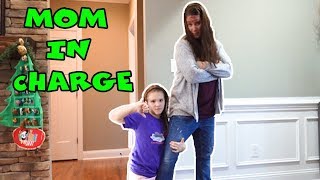 Mom In Charge For 24 Hours! Carlie Can't Say NO To Mom