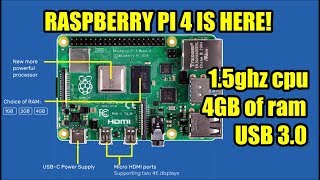 Raspberry Pi 4 is now AVAILABLE! Lets compare specs Pi 4 vs Pi 3, Odroid N2, Xu4 & RockPro 64