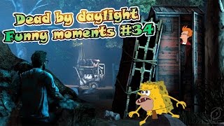 Dead by Daylight 72hrs funny moments, killer strategy, перевод #34