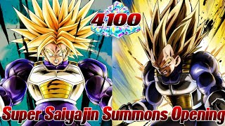 4100 Zeitkristalle Super Saiyajin Banner Summons Opening! ;D | Dragon Ball Legends Deutsch