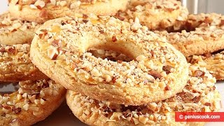 Песочное Кольцо с Орехами. И Почему Итальянцы не Дарят Цветы
